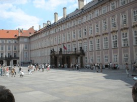 Прага. Резиденция президента Чехии.